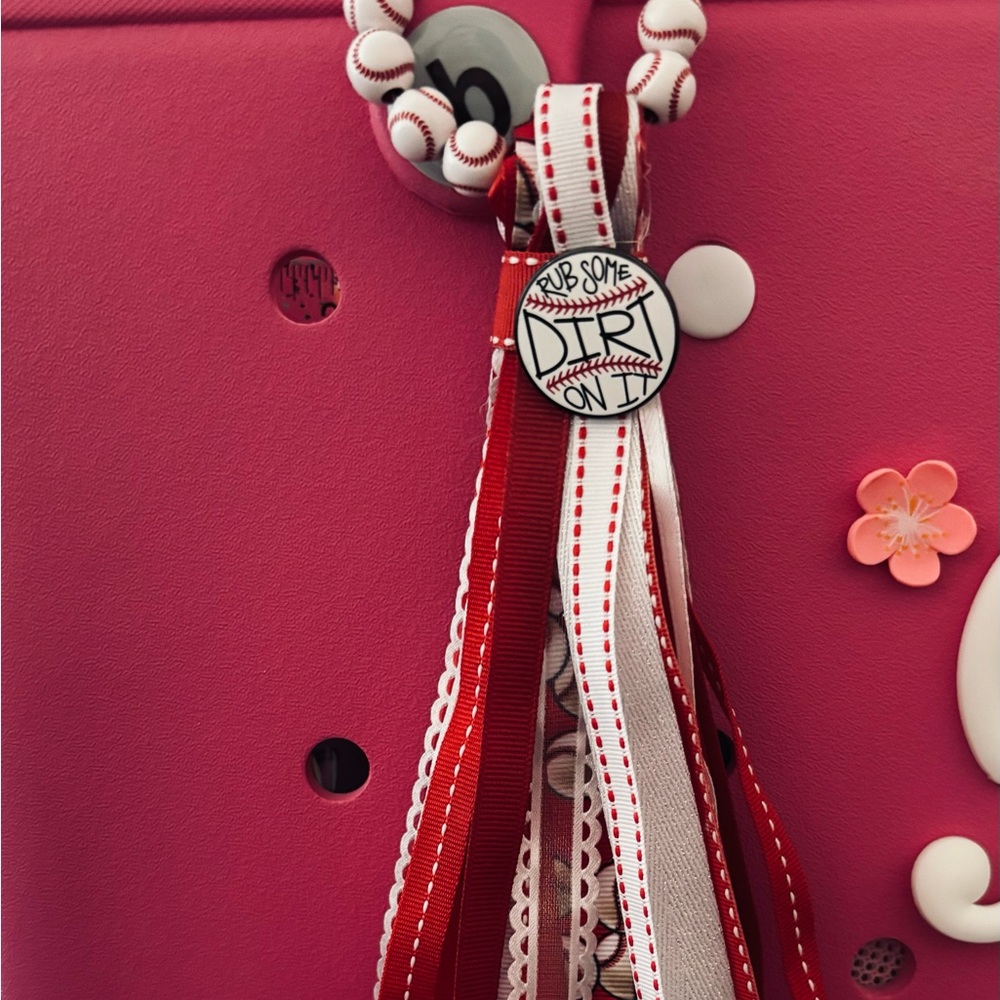 Baseball Bogg Bag Tassel